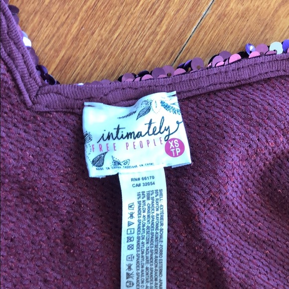 Free People sequin top - Picture 3 of 5